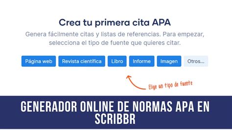 bibguru referencias|Formato APA con el Generador APA de Scribbr